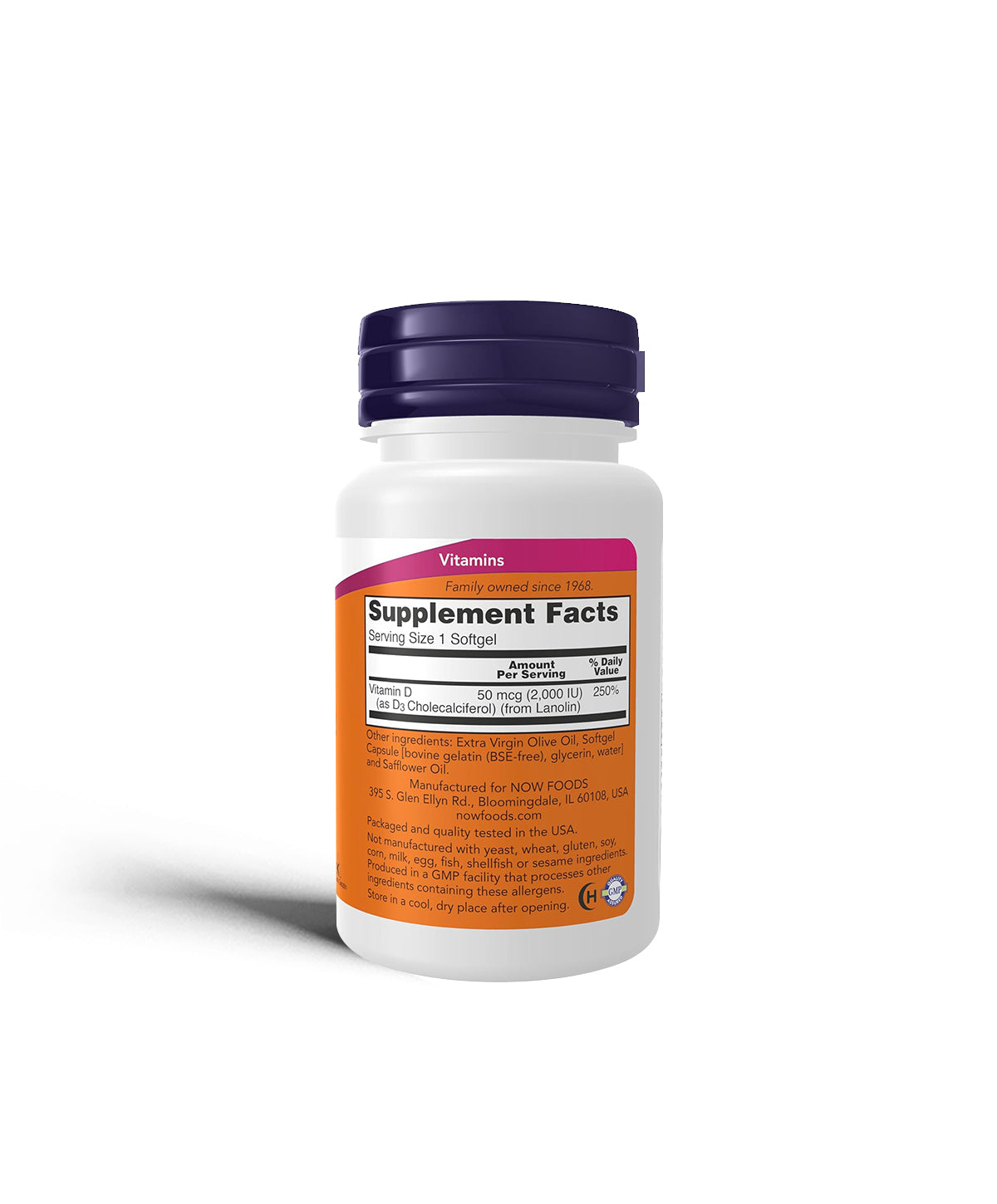 High Potency Vitamin D-3 2000 IU