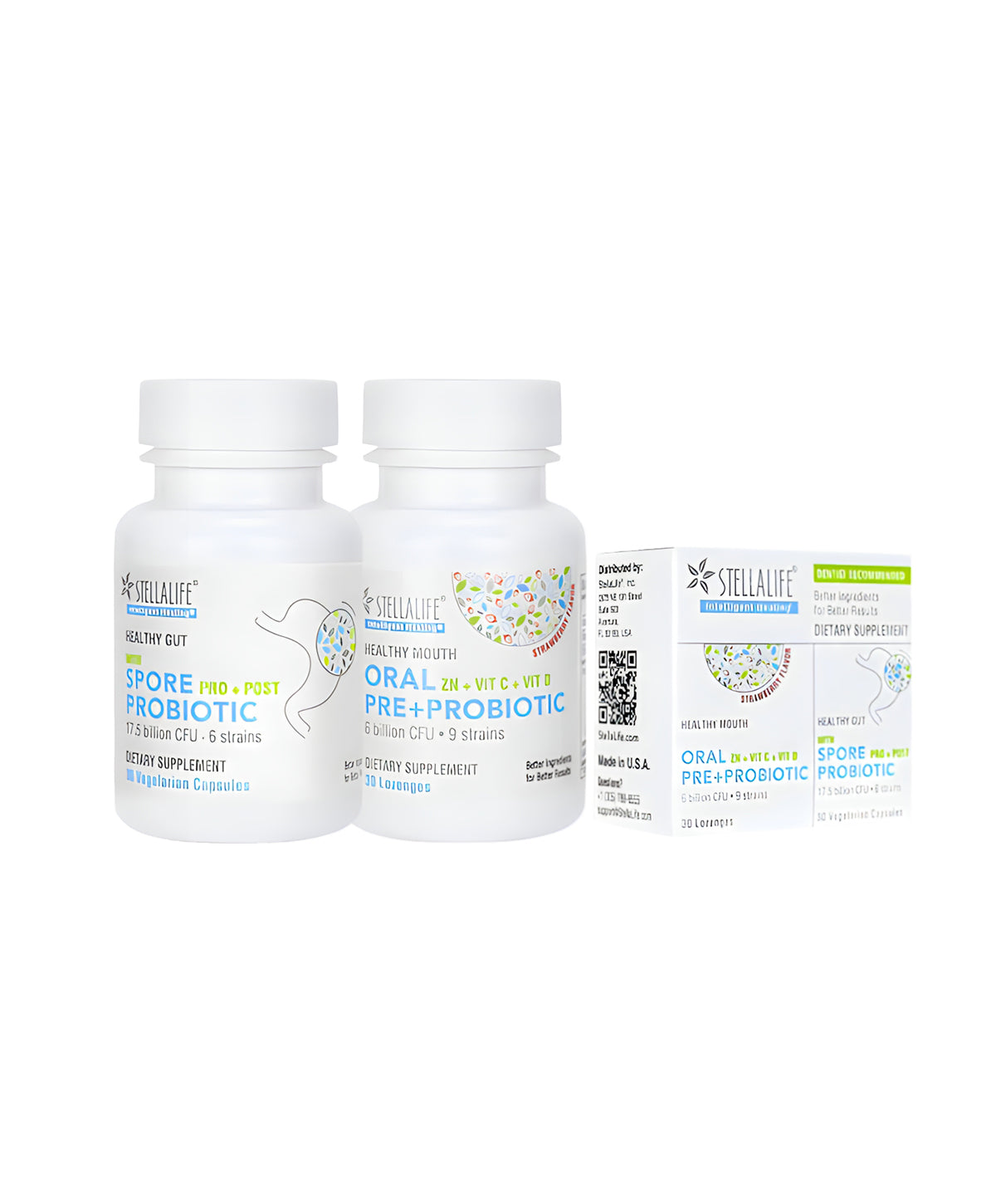 Intelligent Healing® Oral Pre+Probiotic (ZN+VITC+VITD)