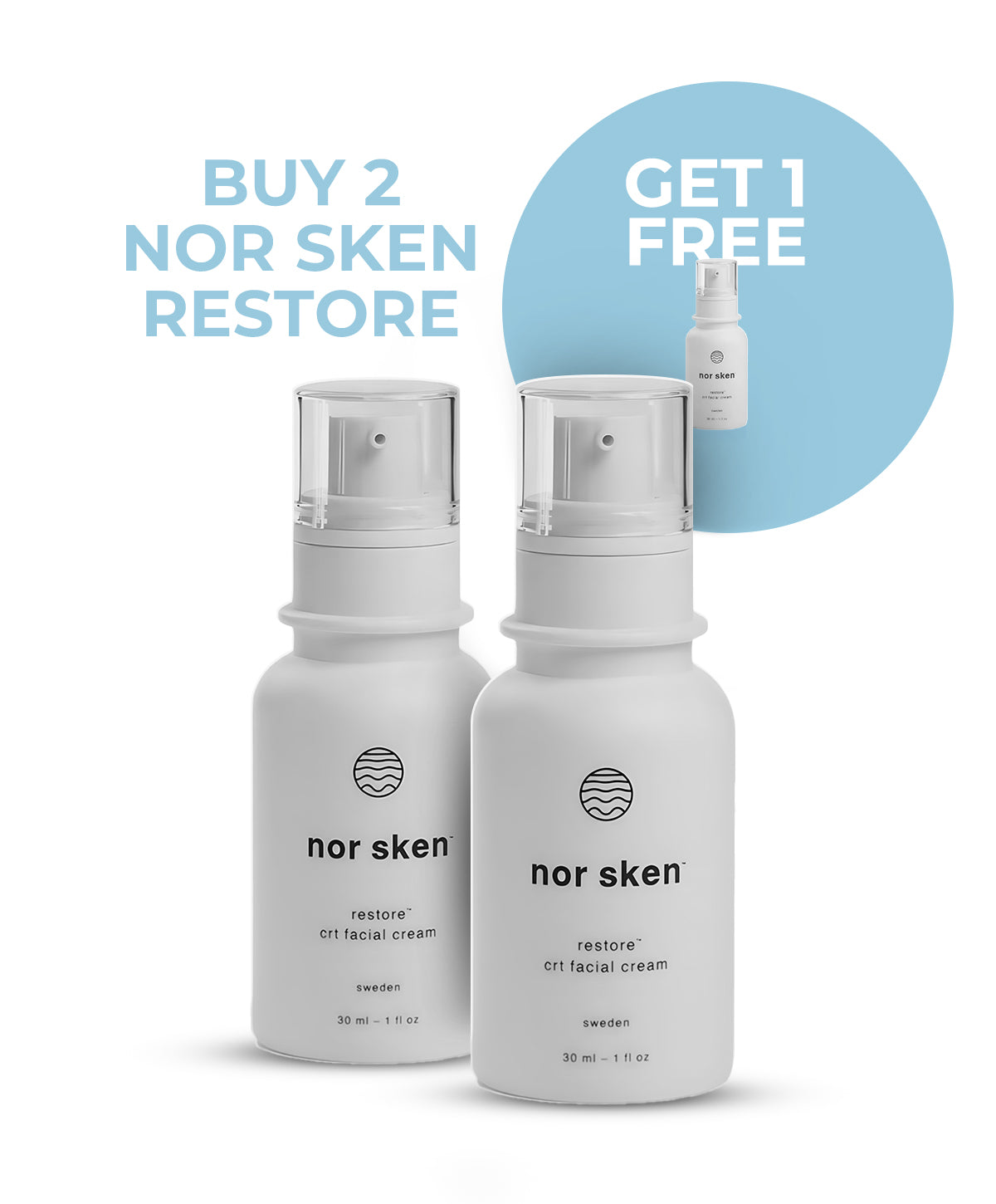 Nor Sken Bundle - 2 Nor Sken + 1 FREE