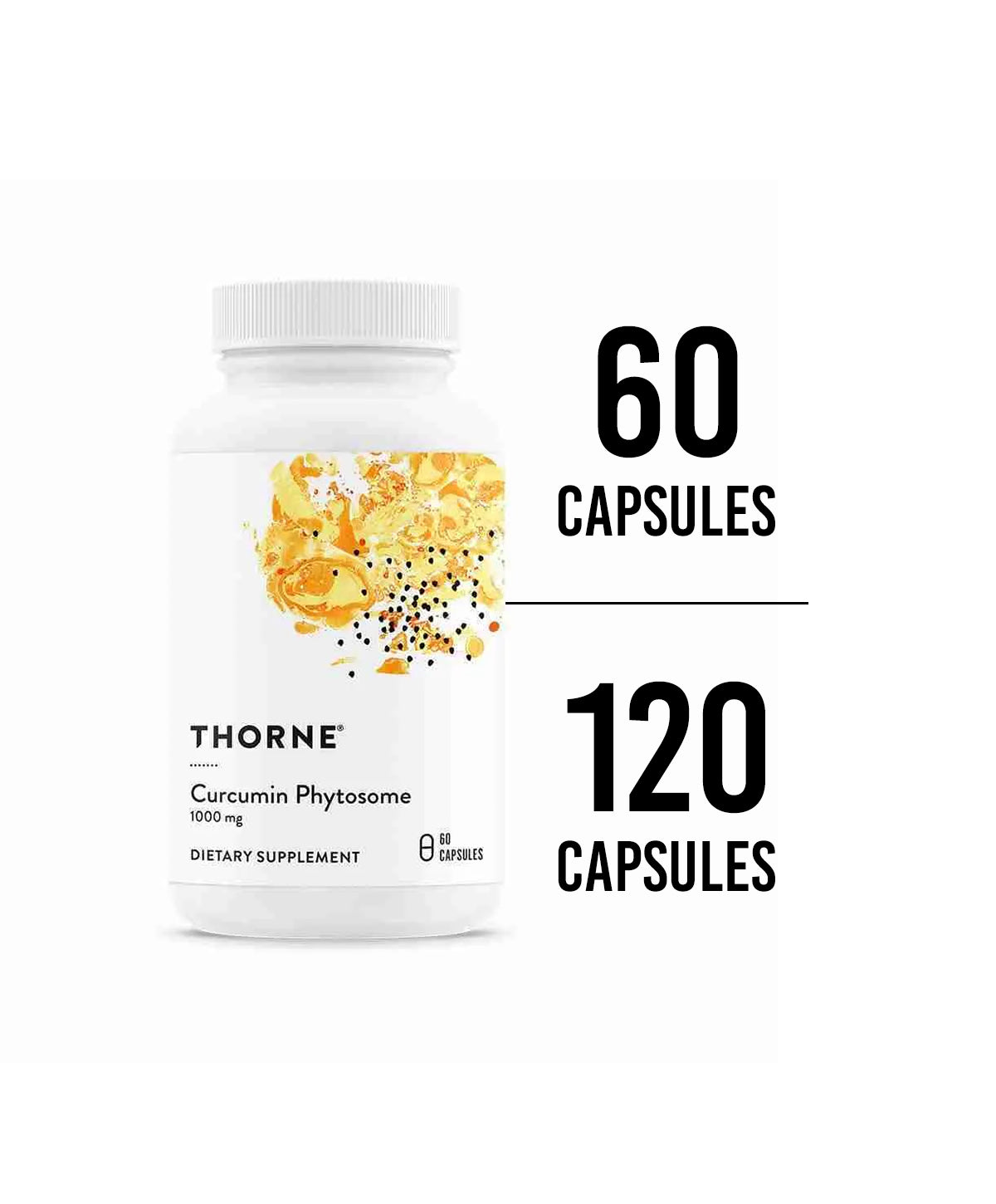 Thorne Curcumin Phytosome 1000mg 60 capsules